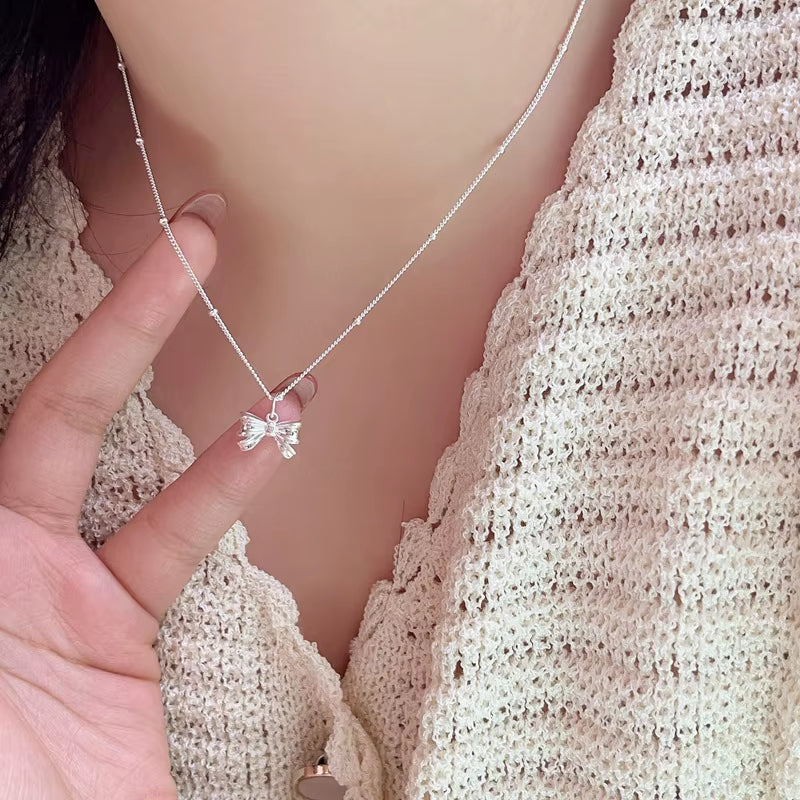  Gold Plated Cubic Zirconia Flower Necklace 