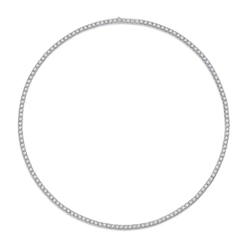 Moissanite Tennis Necklace